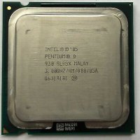 Процесор  Intel® Pentium® D Processor 930 4M Cache, 3.00 GHz, 800 MHz FSB сокет 775, снимка 1 - Процесори - 27843242