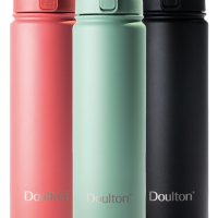 Doulton Taste2 черна стоманена бутилка за вода с изолация и филтър, 650мл, снимка 4 - Спортна екипировка - 43427781