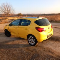 Опел Корса Е 1,4 турбо бензин  2015/ Opel Corsa E 1,4 turbo yellow на части, снимка 2 - Части - 43757538