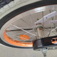 Продавам колела внос от Германия  детски велосипед LUSY 16 цола вибрейк спирачки, снимка 15 - Велосипеди - 43394594