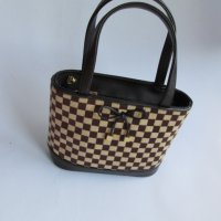 Louis Vuitton мини чанта каре кафяво, снимка 1 - Чанти - 27015338