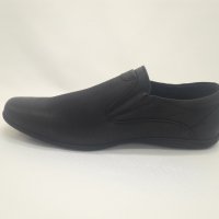 Мъжки обувки 1268 спортно-елегантни черни, снимка 2 - Спортно елегантни обувки - 36901836