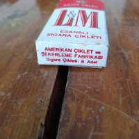 Стара цигарена дъвка,дъвки LM, снимка 2 - Други ценни предмети - 33048878