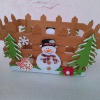 Коледна кошничка, снимка 1 - Коледни подаръци - 43118025