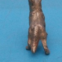 Статуетка бронз-немска овчарка, снимка 4 - Антикварни и старинни предмети - 27845747