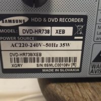 DVD Samsung HR738 в Плейъри, домашно кино, прожектори в гр. Стара Загора -  ID39280826 — Bazar.bg