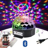 Блутут LED Light Magic Ball Музикална диско топка BLUETOOTH, снимка 3 - Други - 34749180