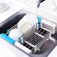 Кухненски разтегателен отцедник за мивка, снимка 2 - Други - 44877971