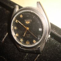 SEIKO 5 CRYSTAL 25 JEWELS МАРКОВ ЯПОНСКИ МЕХАНИЧЕН ЧАСОВНИК СЕЙКО 5 -   20631, снимка 1 - Мъжки - 32890336