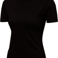 Дамска тениска с къс ръкав Slazenger, черна размер М, снимка 1 - Тениски - 35306714