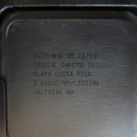 CPU Intel - Core 2 Duo, Dual Core, Single Core, снимка 4 - Процесори - 23430191