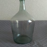 Стъклена дамаджана, снимка 1 - Буркани, бутилки и капачки - 36907517