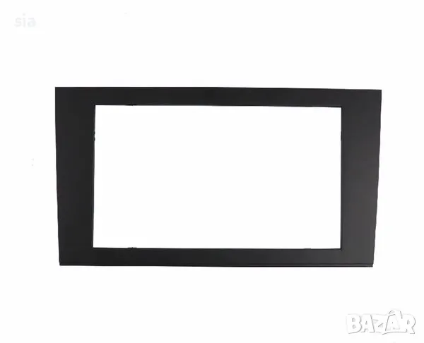 Адапторна рамка , За Audi A4 B6, B7 2002-2006, SEAT Exeo 2009+, Черен, снимка 1