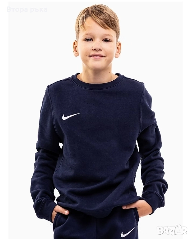 Nike fleece горнище За момчета оригинален , снимка 1