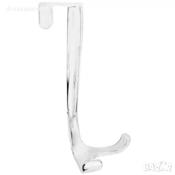 2674 Двойна закачалка за хавлия за душ кабина или врата, снимка 1