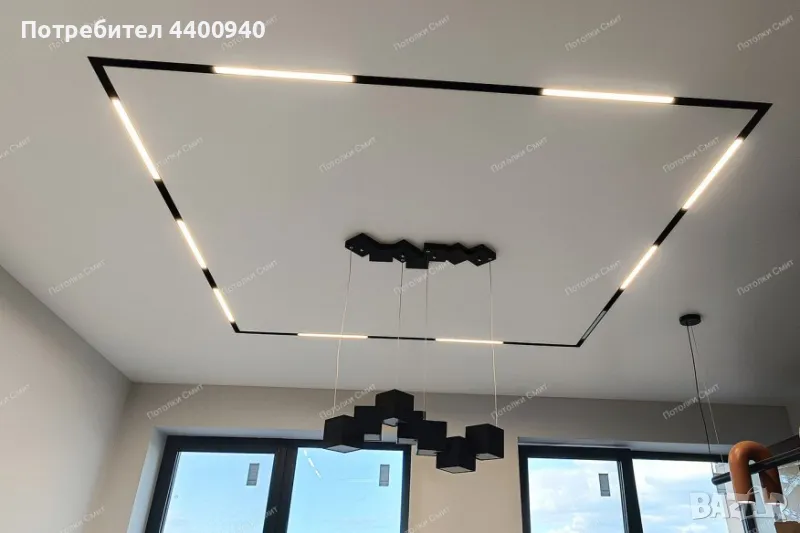 Опънати тавани опънат таван натяжные потолки във България , снимка 1