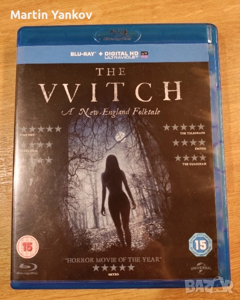 The VVITCH Witch - Вещицата с бг субтитри Blu-ray блу рей horror , снимка 1
