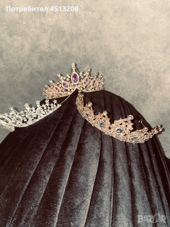 Корона за сватба,рожден ден или бал, снимка 1