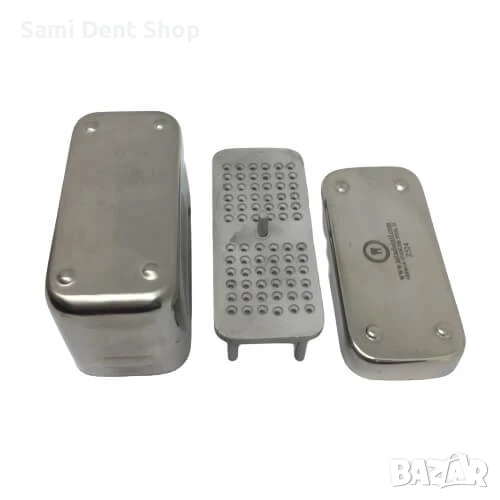 Ендодонтска кутия от стомана – за стерилизация и съхранение, снимка 1