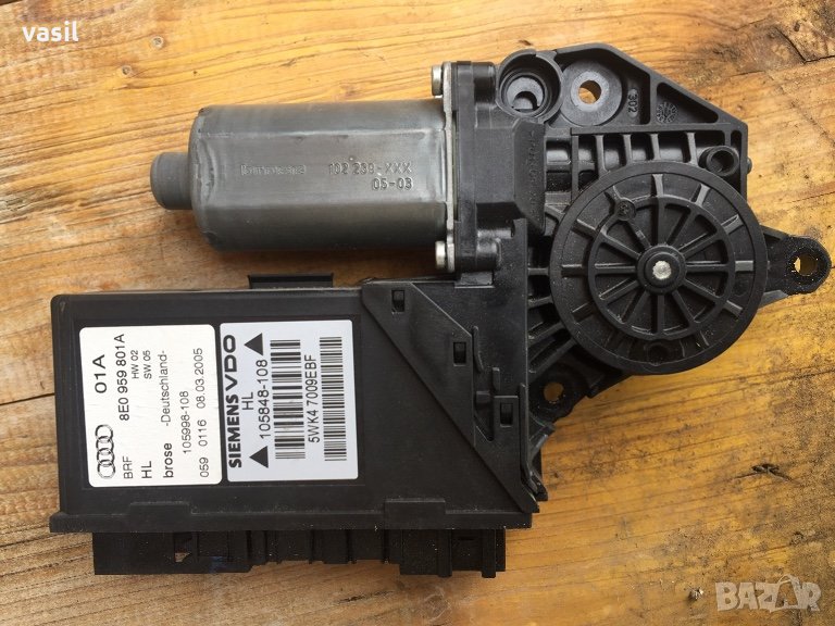 Моторче машинка за ел .стъкла + комфорт модул audi A4B7, снимка 1