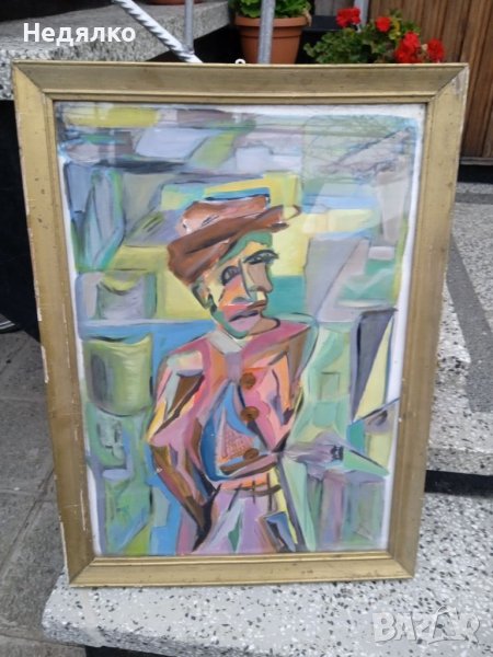 Картина,масло, неизвестен автор , снимка 1