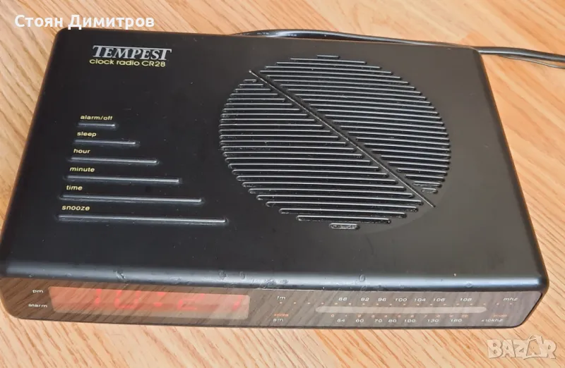 AM/FM радиочасовник Tempest CR28, снимка 1