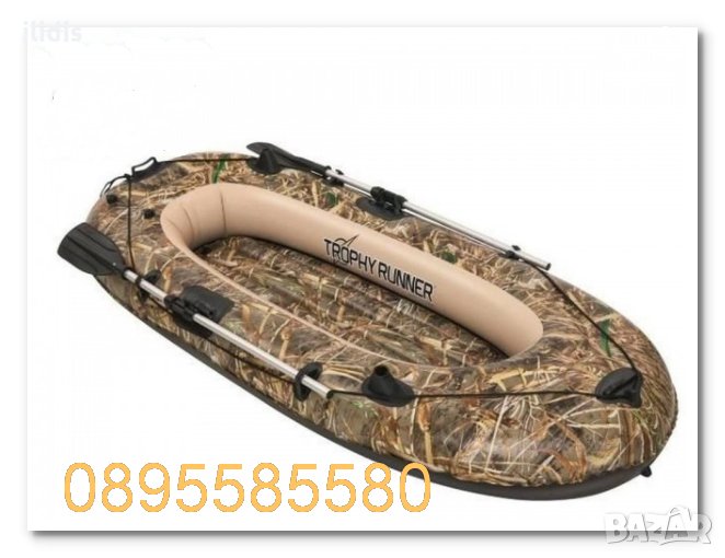Лодка маскировъчна  ,двуместна 243/102см. Bestway 92100, снимка 1