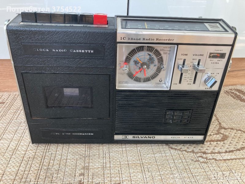 Радио касетофон silvano kcc 1301, снимка 1