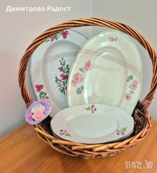 Порцеланов лот от плата! Състояние използвано като ново! , снимка 1