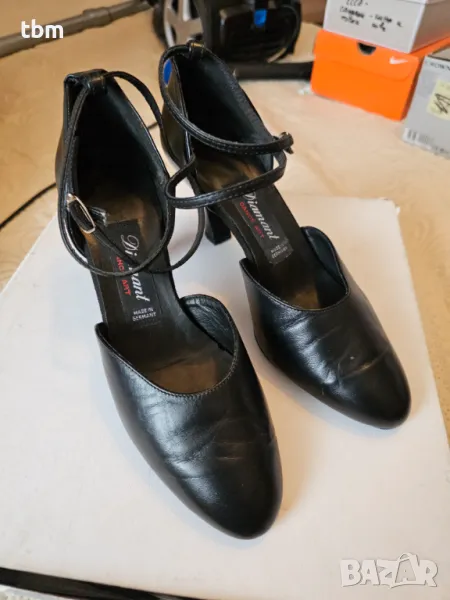 Diamant dance art обувки за салса, естествена кожа, размер 5.5, снимка 1