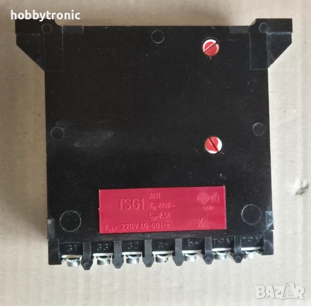TSG1 DDR защитно реле, трансформатор,  кутия , снимка 1
