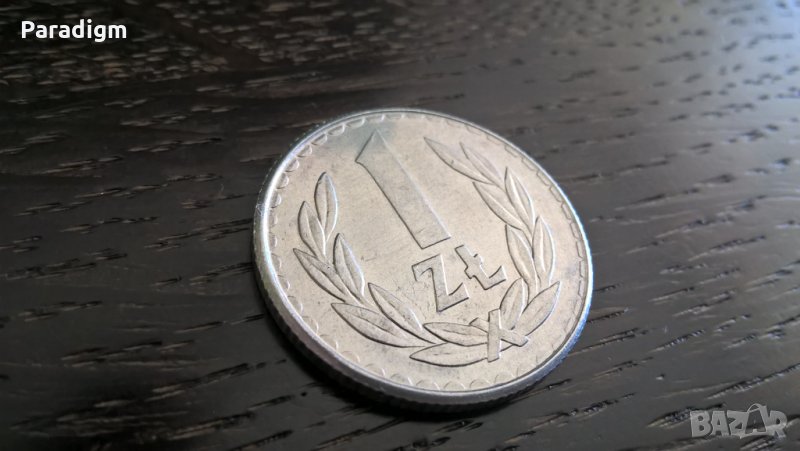 Mонета - Полша - 1 злота | 1987г., снимка 1
