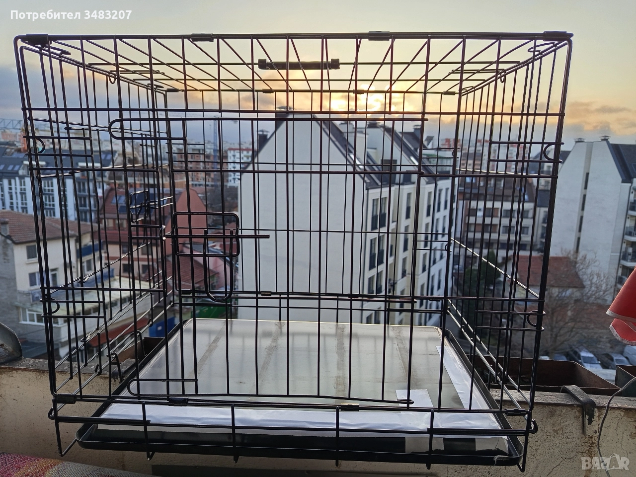 Продавам клетка за кучи, снимка 1