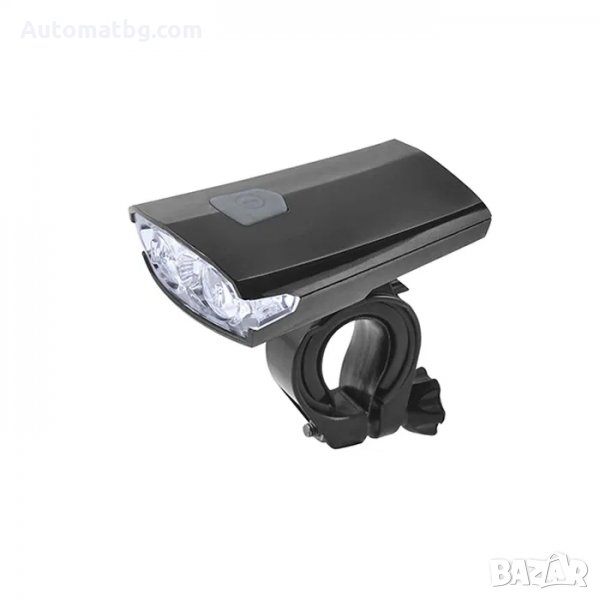 Фар за велосипед Automat, С 2 диода, Black, снимка 1