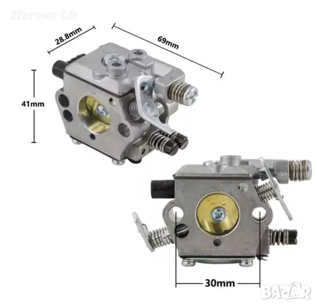 Карбуратор за резачки верижни триони, снимка 1