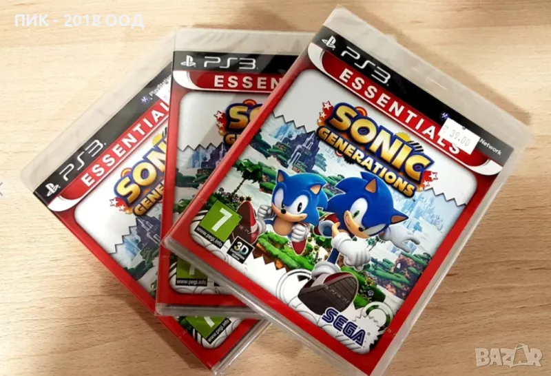 Чисто нова Игра Sonic Generations за PS3, снимка 1