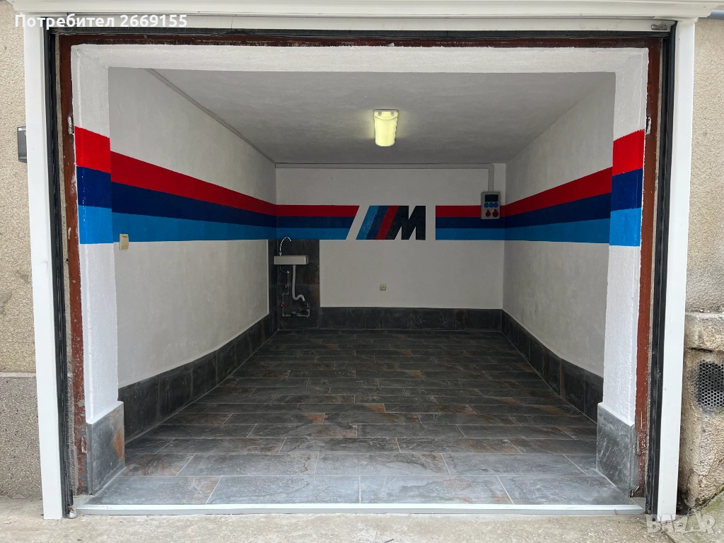 Партерен гараж под наем | Цветен квартал | ул. Еделвайс 3 | Бърза станция за ел. автомобил, снимка 1