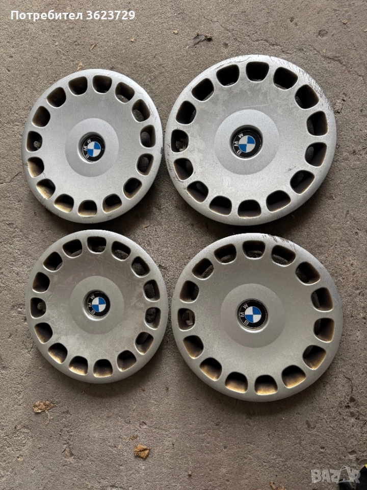 Оригинални BMW тасове 15 цола  , снимка 1