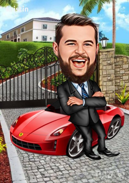 Карикатура за мъже, снимка 1