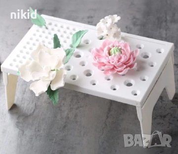 Дъска Маса Масичка за моделиране сушене на цветя от фондан и гъмпейст gum paste, снимка 1
