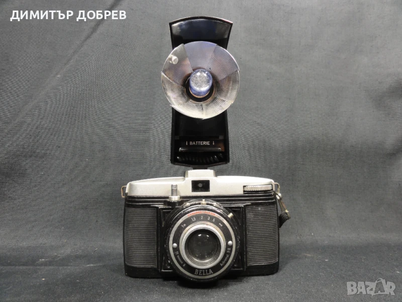 СТАР РЕТРО ФОТОАПАРАТ BILORA BELLA + СВЕТКАВИЦА AGFALUX, снимка 1