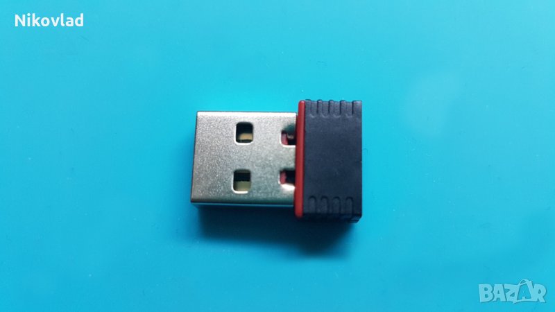 Nano USB безжична мрежова карта RTL8188EU (802.11 ngb), снимка 1