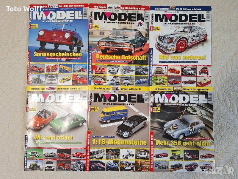 Списания за мащабни модели автомобили Modell Farhzeug, снимка 1