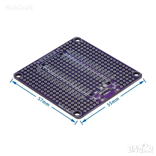 Разширителна платка PCB за Arduino Nano, снимка 1