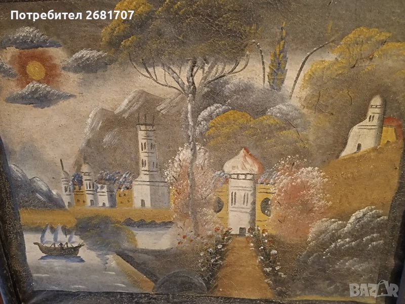 Много стари рисувани картини , снимка 1