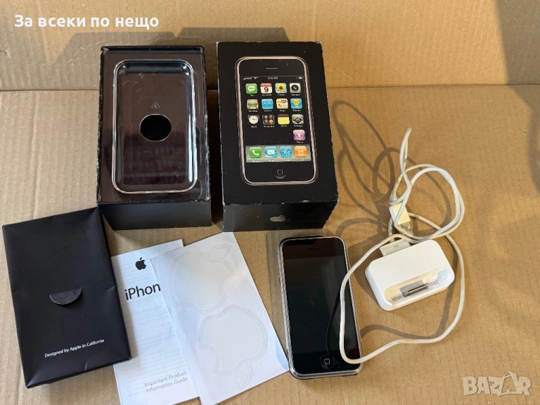 Apple , Оригинален Iphone 2G iOS 1.1 , 8GB, снимка 1