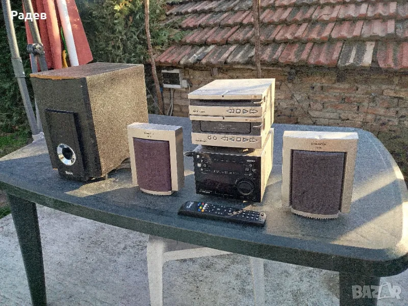 музикална уредба миникомпонент pioneer sx-q180, снимка 1