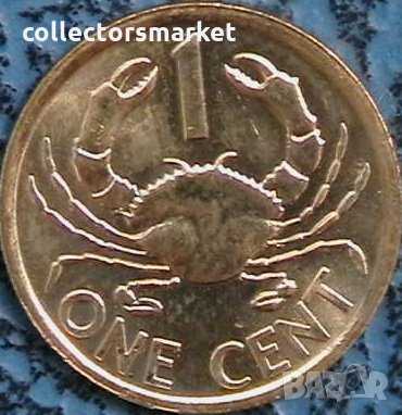 1 цент 2014, Сейшели, снимка 1