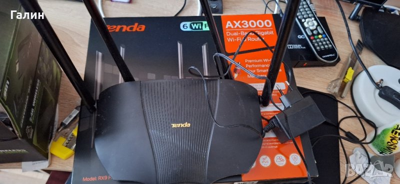 Рутер Tenda rx9 pro Wifi 6, снимка 1