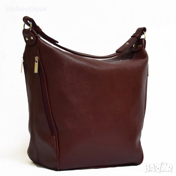 Дамска Чанта Бордо, снимка 1